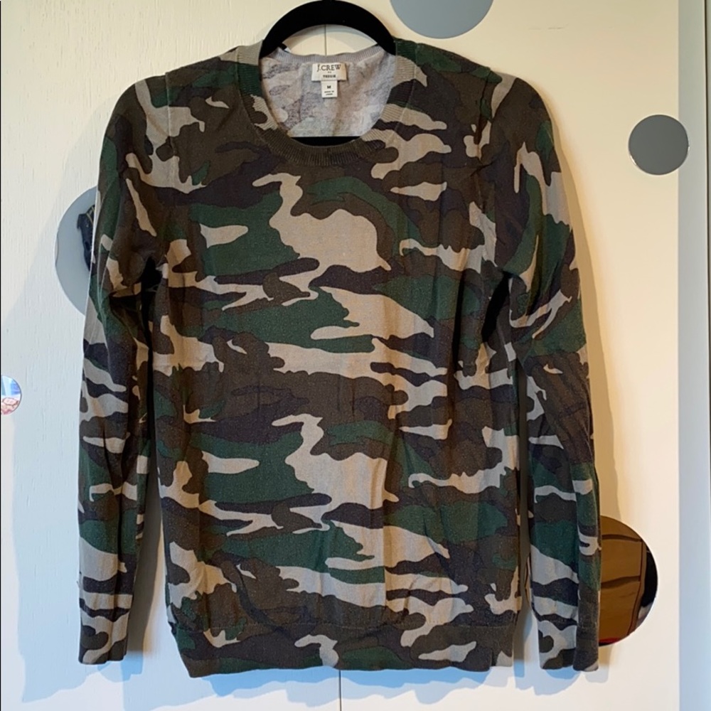 J Crew Camp Teddie Sweater